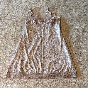 Marilyn Monroe Chic beige and white Chemise Small